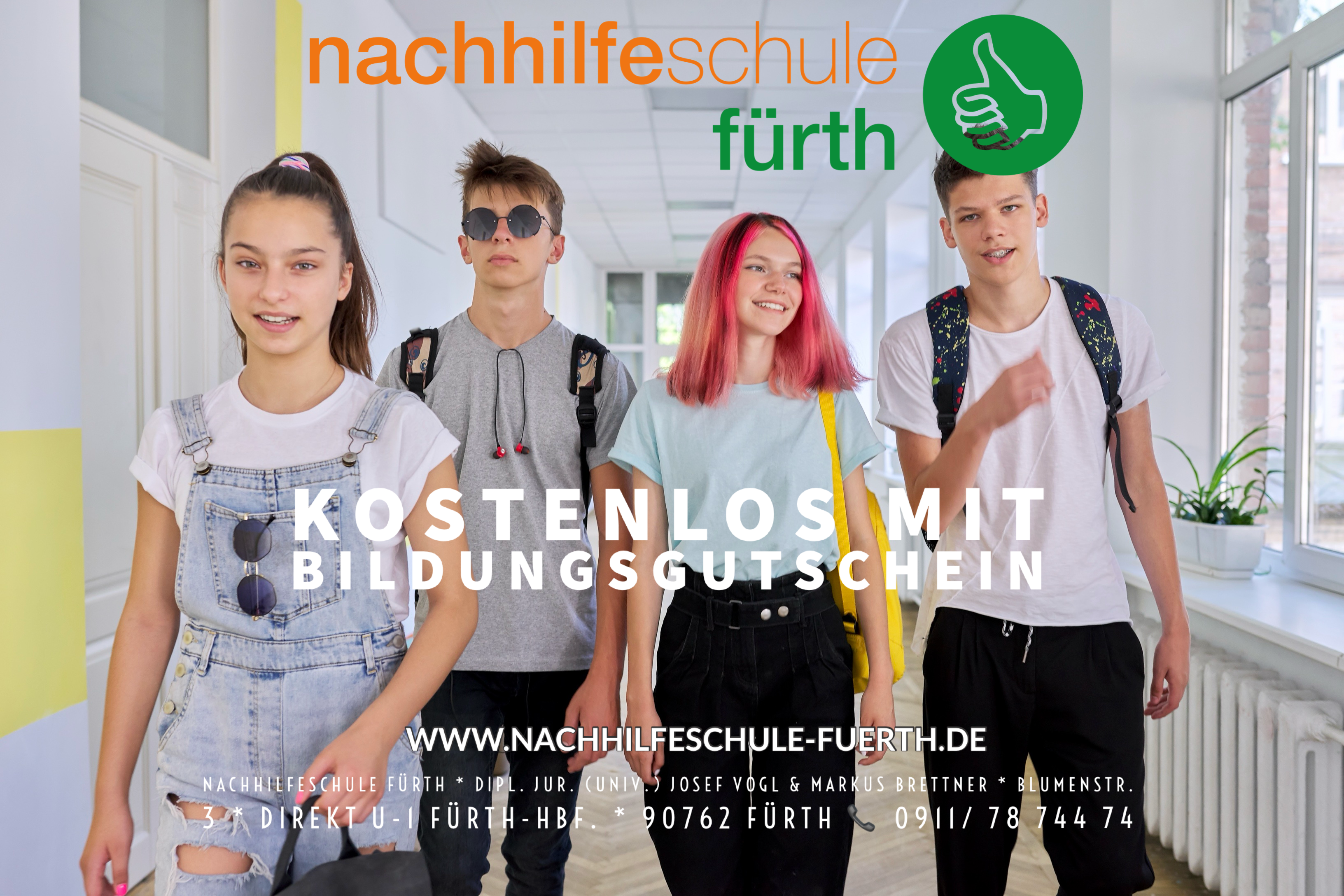 Nachhilfe Sommerferien 2024 Fürth Innenstadt Sommerschule